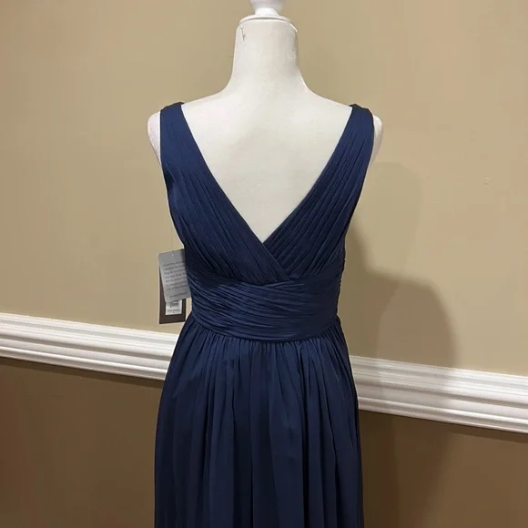 Monique Lhuillier Bridesmaids Navy Dress. 6. New with tags. - Picture 8 of 17